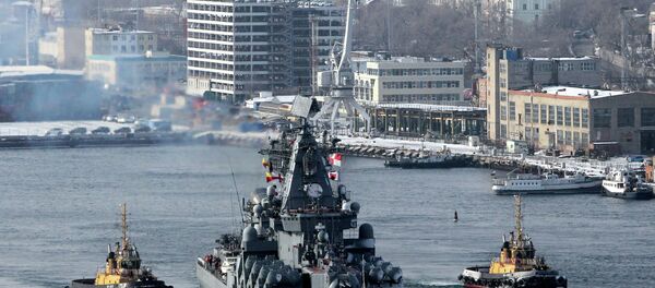 Svečana ceremonija dočeka gardijske krstarice „Varjag“ Svečana ceremonija dočeka gardijske krstarice „Varjag“ - Sputnik Srbija