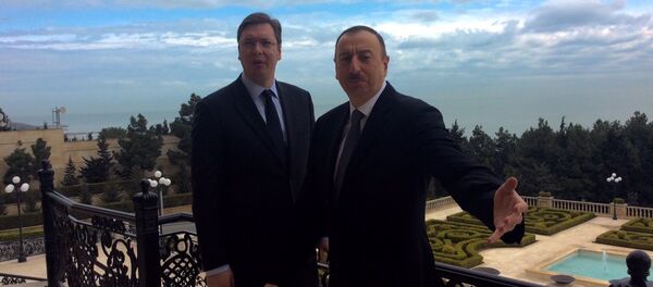 Александар Вучић и Илхам Алијев - Sputnik Србија