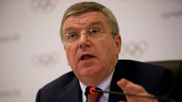 Predsednik Međunarodnog olimpijskog komiteta Tomas Bah - Sputnik Srbija