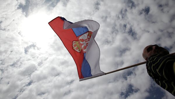 Вијори се српска застава - Sputnik Србија