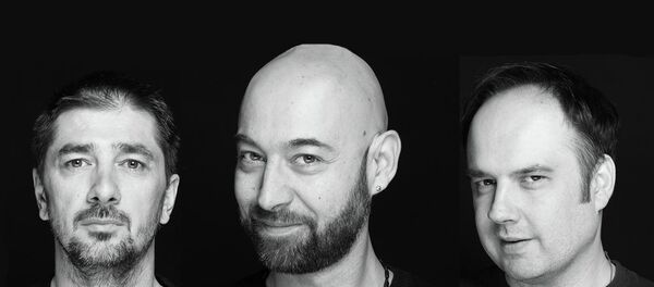 Сергеј Ћетковић, Дејан Луткић и Небојша Илић - Sputnik Србија