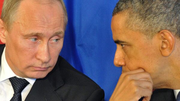 Владимир Путин и Барак Обама - Sputnik Србија