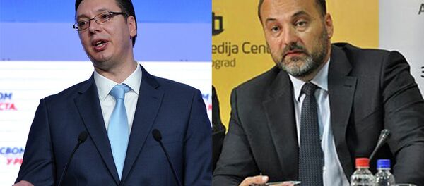 Aleksandar Vučić i Saša Janković Aleksandar Vučić i Saša Janković - Sputnik Srbija