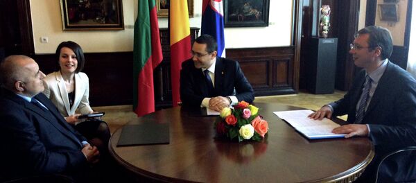 Aleksandar Vučić u službenoj poseti Rumuniji - Sputnik Srbija