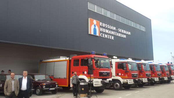 Rusko-srpski humanitarni centar u Nišu - Sputnik Srbija