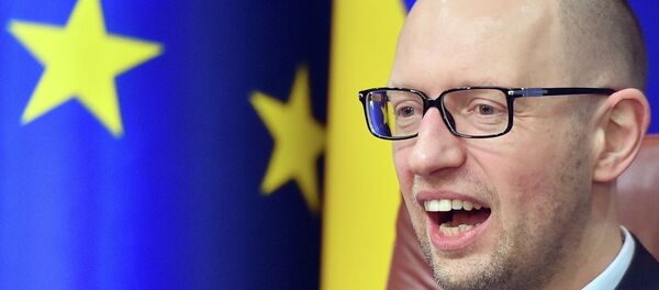 Украјински премијер Арсениј Јацењук Украјински премијер Арсениј Јацењук - Sputnik Србија