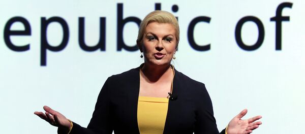 Хрватска Председница Колинда Грабар Китаровић - Sputnik Србија