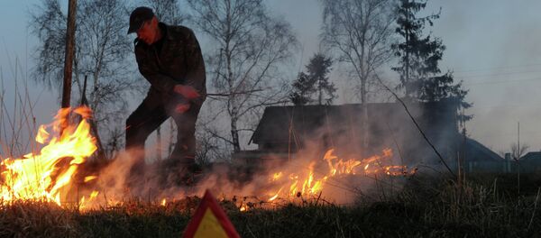 Пожар у Чернобиљу - Sputnik Србија