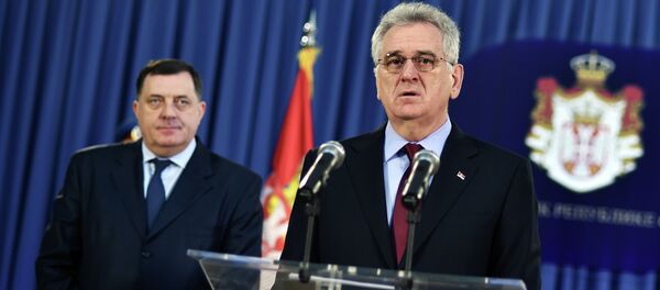 Милорад Додик и Томислав Николић Милорад Додик и Томислав Николић - Sputnik Србија