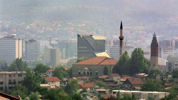 Skoplje sa pogledom na džamiju - Sputnik Srbija