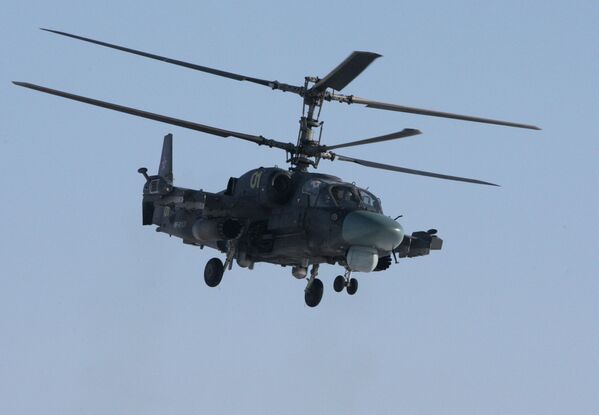 Ka-52 учествује у војним вежбама у Приморју - Sputnik Србија