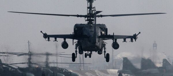 Ka-52 учествује у војним вежбама у Приморју. - Sputnik Србија