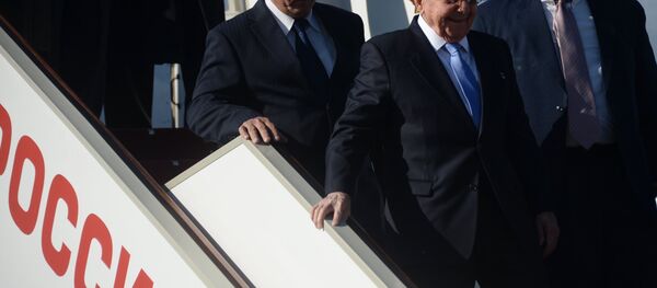 Dolazak Raula Kastra u Moskvu Dolazak Raula Kastra u Moskvu - Sputnik Srbija