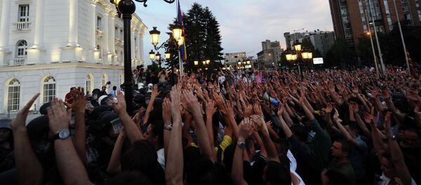 Demonstracije u Skoplju Demonstracije u Skoplju - Sputnik Srbija