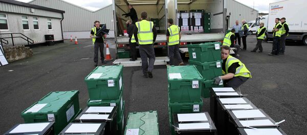 Pripremanje glasačkih mesta Pripremanje glasačkih mesta - Sputnik Srbija