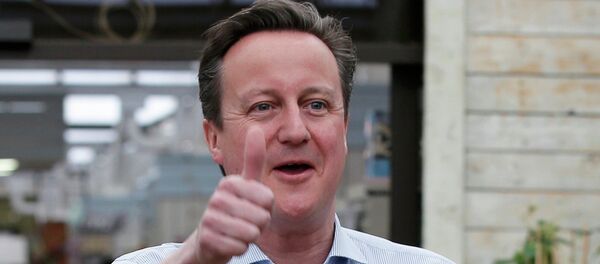 Premijer Ujedinjenog kraljevstva Dejvid Kameron Premijer Ujedinjenog kraljevstva Dejvid Kameron - Sputnik Srbija