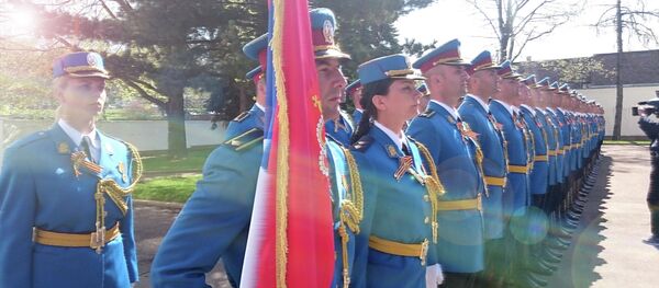 Gardisti vojske Srbije u Moskvi - Sputnik Srbija