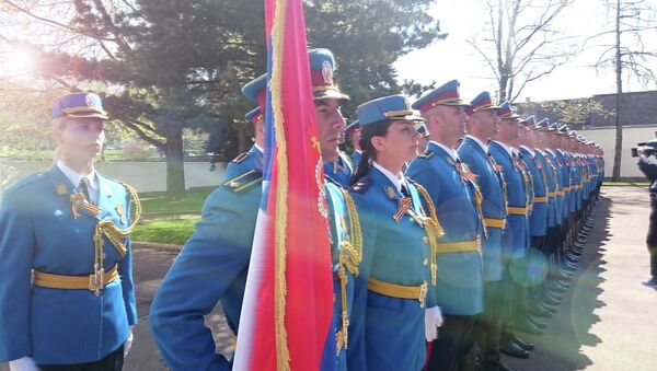 Gardisti vojske Srbije u Moskvi - Sputnik Srbija