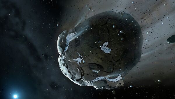 Asteroid, ilustracija - Sputnik Srbija