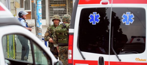 Сукоби у Куманову- Македонија - Sputnik Србија