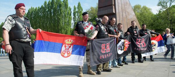 Ноћни вукови у Берлину Ноћни вукови у Берлину - Sputnik Србија