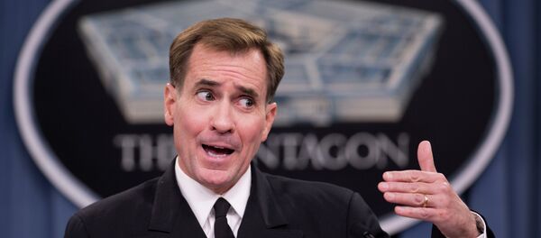 Sekretar za štampu Ministarstva odbrane SAD, admiral Džon Kirbi Sekretar za štampu Ministarstva odbrane SAD, admiral Džon Kirbi - Sputnik Srbija