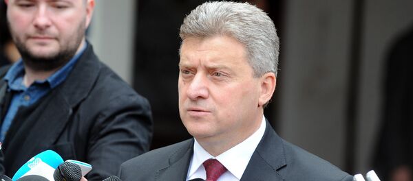 Predsednik Makednije Đorđe Ivanov - Sputnik Srbija