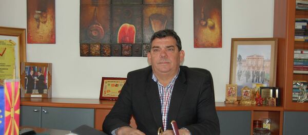 Zoran Damjanovski, gradonačelnik Kumanova Zoran Damjanovski, gradonačelnik Kumanova - Sputnik Srbija