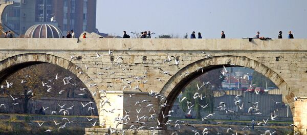 Мост у Скопљу Мост у Скопљу - Sputnik Србија