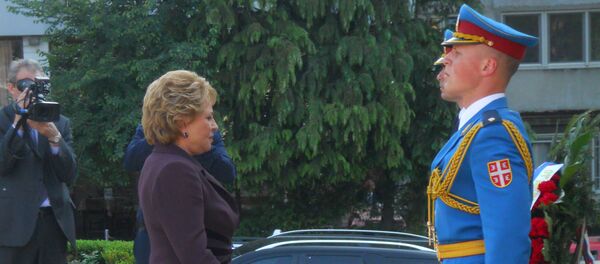 Председница Савета Федерације Федералне скупштине Руске Федерације Валентинa Матвијенко - Sputnik Србија