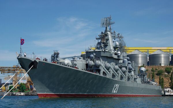 Бродови Црноморске флоте Русије у Севастопољу - Sputnik Србија