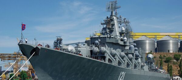 Бродови Црноморске флоте Русије у Севастопољу - Sputnik Србија
