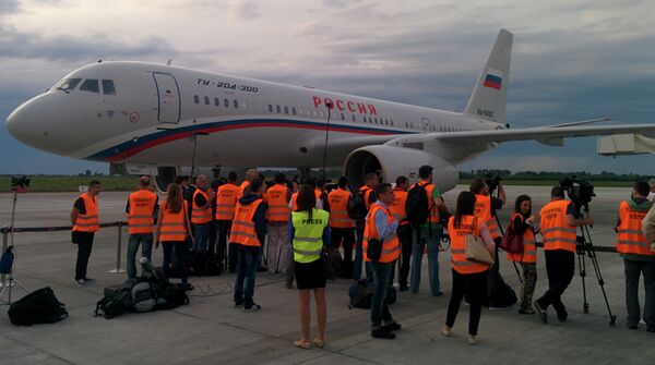 Чекање Лаврова на аеродрому Никола Тесла - Sputnik Србија