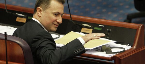 Nikola Gruevski premijer Makedonije - Sputnik Srbija