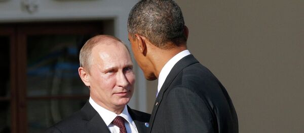 Vladimir Putin i Barak Obama - Sputnik Srbija