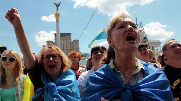 Протест у Кијеву - Sputnik Србија