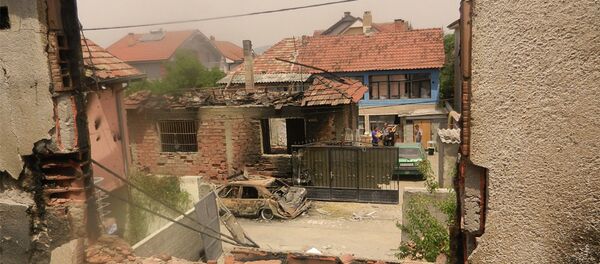 Naselje Divo kod Kumanova posle terorističkih borbi Naselje Divo kod Kumanova posle terorističkih borbi - Sputnik Srbija