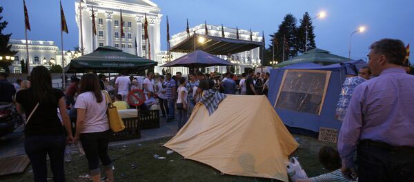 Скопље протести - Sputnik Србија