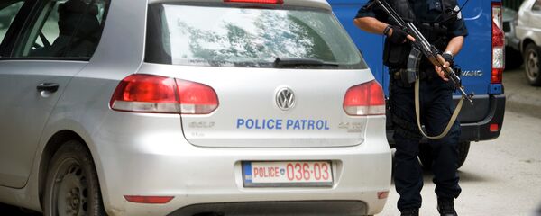 Policija samoproglašene države Kosovo Policija samoproglašene države Kosovo - Sputnik Srbija
