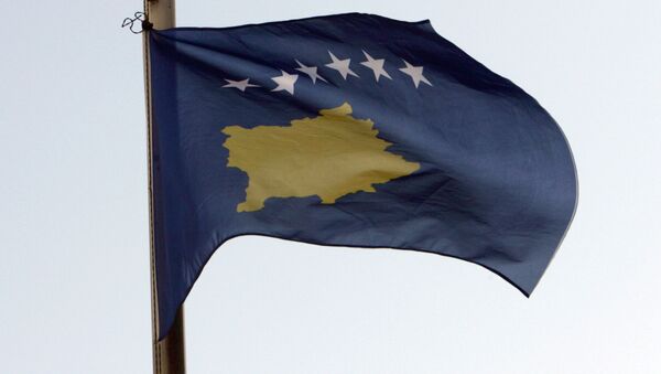 Zastava nepriznate države Kosovo - Sputnik Srbija