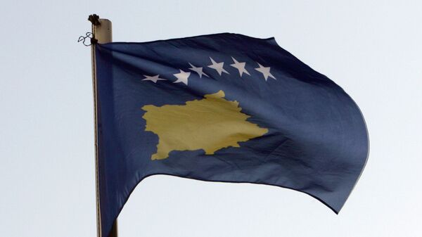 Zastava nepriznate države Kosovo - Sputnik Srbija