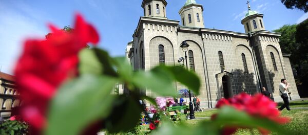 Vaznesenjska crkva u Beogradu Vaznesenjska crkva u Beogradu - Sputnik Srbija