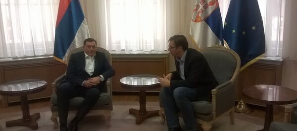 Милорад Додик и Александар Вучић - Sputnik Србија