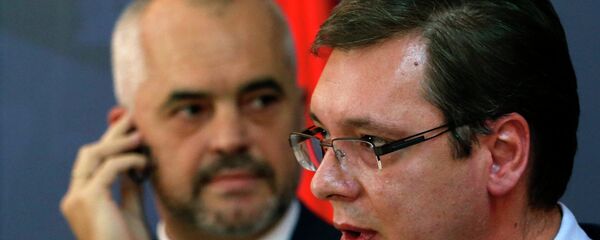 Александар Вучић и Еди Рама - Sputnik Србија