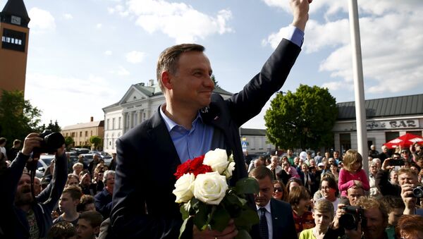 Andžej Duda predsednički kandidat na izborima u Poljskoj - Sputnik Srbija