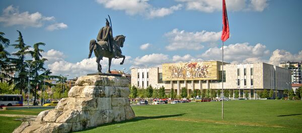 Скендербегов трг у Тирани, Албанија - Sputnik Србија