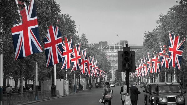 Britanske zastave u Londonu - Sputnik Srbija