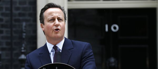Британски премијер Дејвид Камерон у Лондону Британски премијер Дејвид Камерон у Лондону - Sputnik Србија