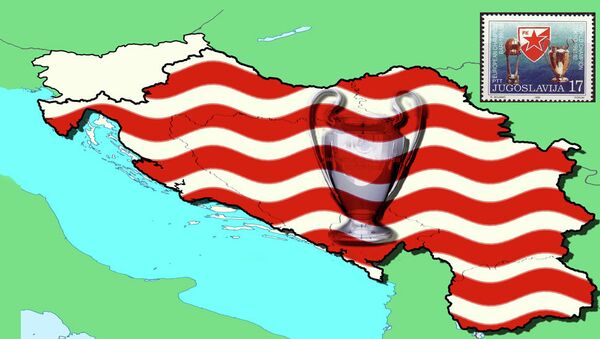 Granice SFRJ u bojama Crvene zvezde, bez Slovenije - Sputnik Srbija