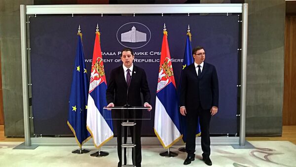 Marko Đurić i premijer Aleksandar Vučić - Sputnik Srbija